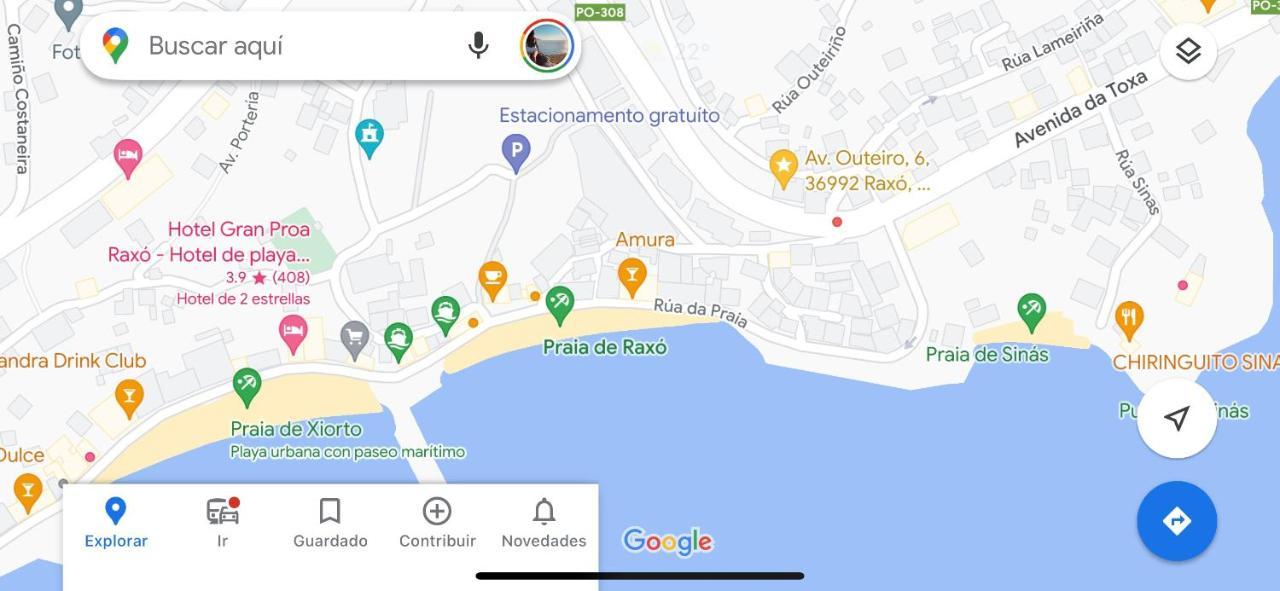Apartamento Lb, Vistas A La Ria Raxo Exterior photo
