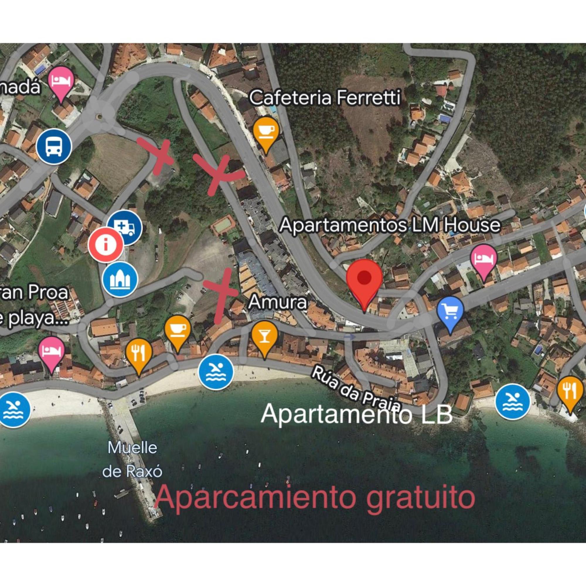 Apartamento Lb, Vistas A La Ria Raxo Exterior photo